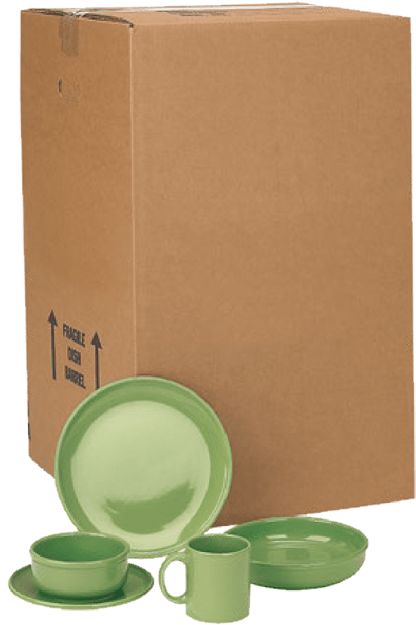 Moving Supplies Box for Dishes